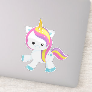 Rainbow Unicorn, Cute Unicorn, Star, Magic Unicorn