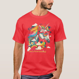 Rainbow Unicorn Dentist T-Shirt