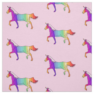 Rainbow Unicorn  / Fabric for Kids