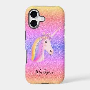 Rainbow Unicorn Glitter Personalised