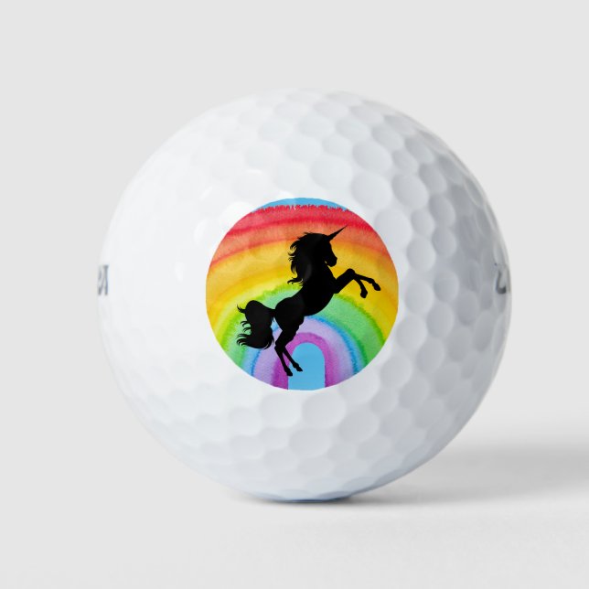 RAINBOW UNICORN GOLF BALLS (Front)
