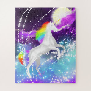 Rainbow Unicorn Jigsaw Puzzle