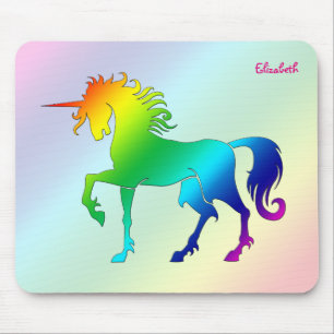 Rainbow Unicorn Mousepad