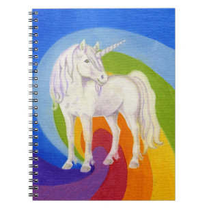 Rainbow Unicorn notebook