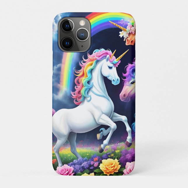 Rainbow Unicorn One Case-Mate iPhone Case (Back)