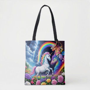Rainbow Unicorn One Tote Bag