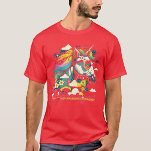 Rainbow Unicorn Paralegal T-Shirt