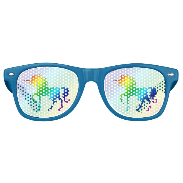 Rainbow Unicorn Party Shades (Front)