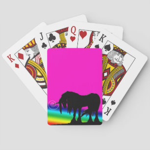 Rainbow Unicorn Playing Cards