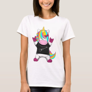 Rainbow Unicorn Rocker T-Shirt