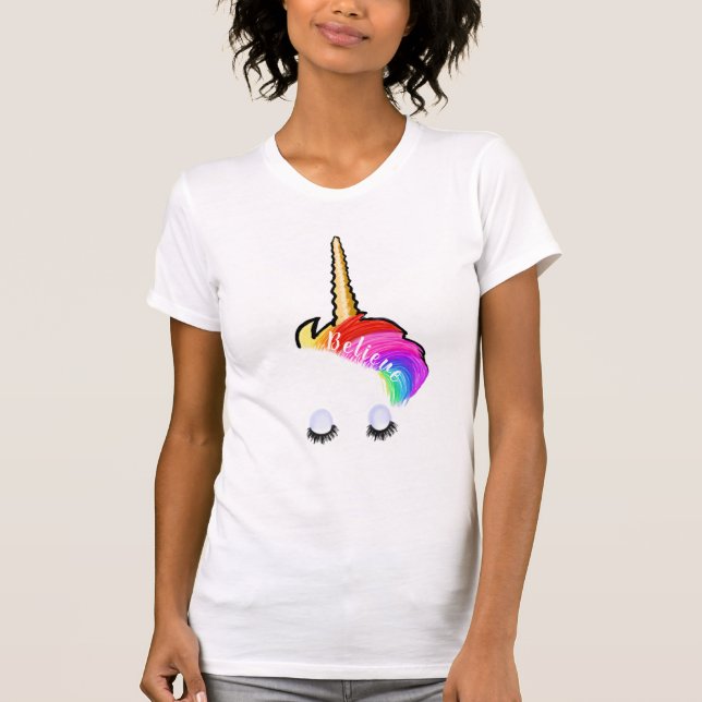 Rainbow Unicorn T-Shirt (Front)