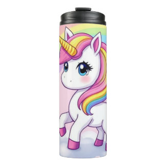Rainbow Unicorn Tumbler – Sip the Magic
