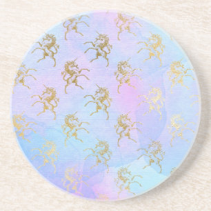 Rainbow Unicorns Coaster