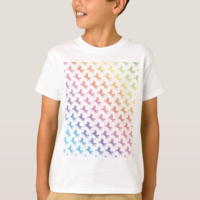 Rainbow Unicorns T-Shirt (Front)