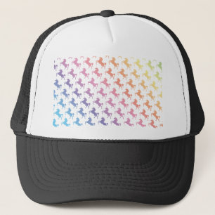 Rainbow Unicorns Trucker Hat
