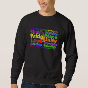 Rainbow Values shirt - choose style & colour