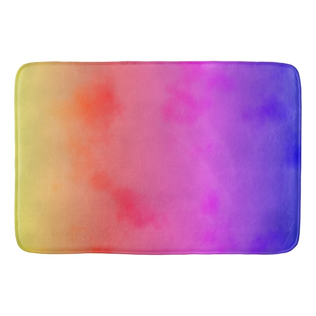 Rainbow Vapour Bath Mat (Front)