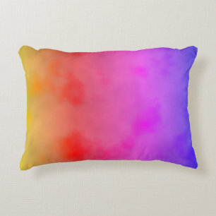 Rainbow Vapour Decorative Cushion