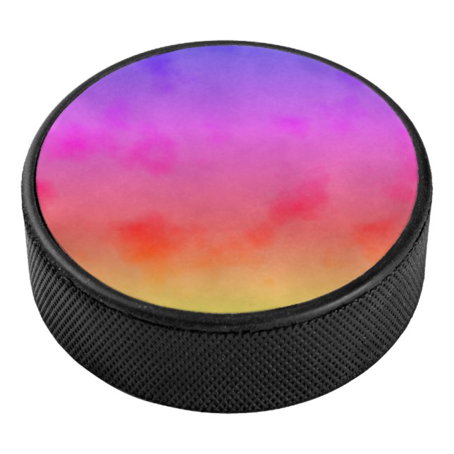 Rainbow Vapour Hockey Puck (3/4)
