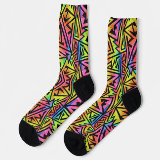 Rainbow Vector Spectrum Socks