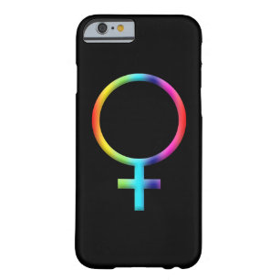 Rainbow Venus Symbol Astrology Zodiac Planet Sign Barely There iPhone 6 Case