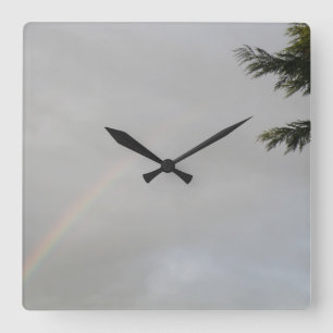 Rainbow Wall Clock