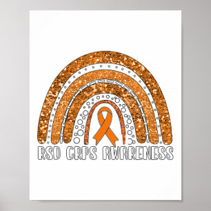 Rainbow Warrior Rsd Crps Awareness Poster