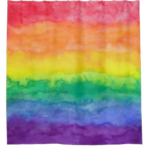 Rainbow Wash Shower Curtain H