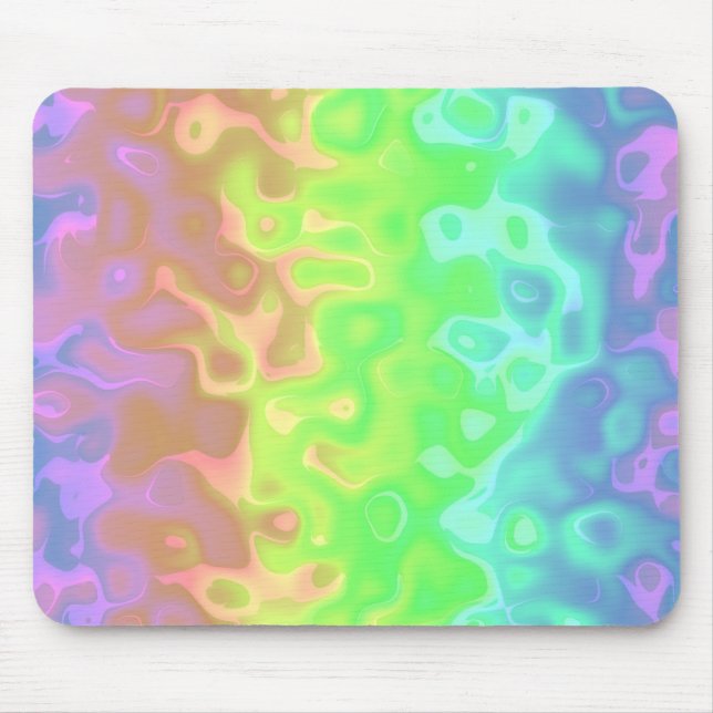 Rainbow Water Mouse Pad (Front)