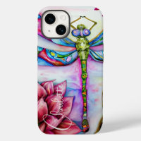 Rainbow Watercolor Dragonfly, Personalise