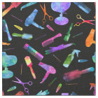 Rainbow Watercolor Hair Stylist Salon Hairstylist