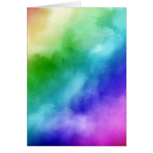 Rainbow Watercolors