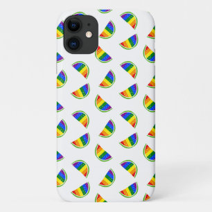 Rainbow Watermelon Pattern iPhone 11 Case