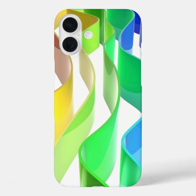 Rainbow waves Case-Mate iPhone case (Back)