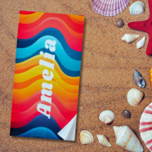 Rainbow Wavy Personalised