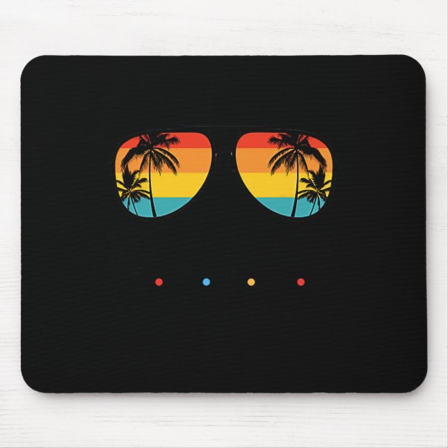 Rainbow We Are On A Break Teacher Summer Break Hel Mouse Pad (Front)