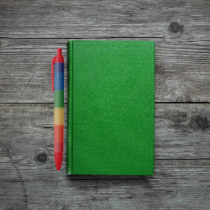 Rainbow Weaved Stripes Blue Ink Pen