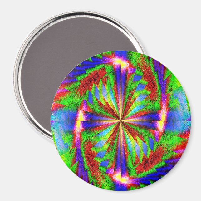 Rainbow wheel..... magnet (Front/Back)