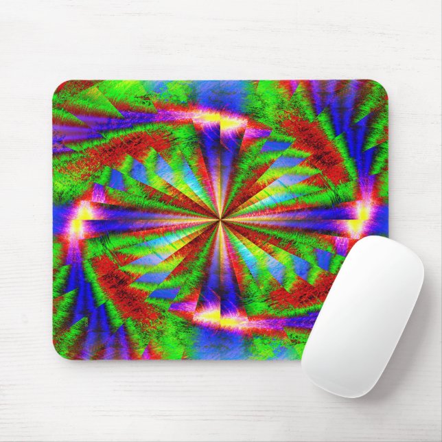 Rainbow wheel..... mouse pad (With Mouse)
