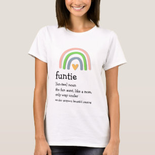Rainbow White Funtie T-Shirt