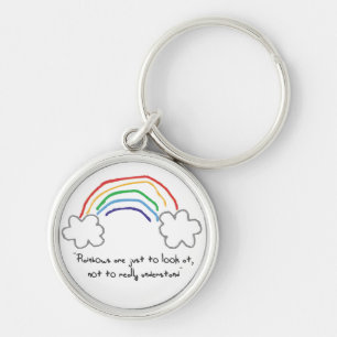 rainbow wisdom key ring