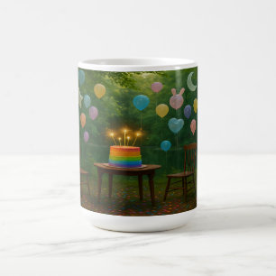 Rainbow Wishes & Woodland Whimsy Coffee Mug