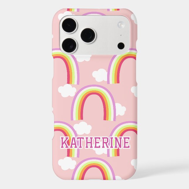 Rainbow with Cloud Pink (Back)