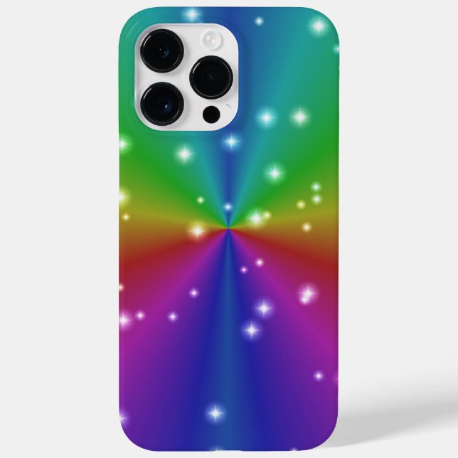Rainbow with Stars Case-Mate iPhone Case (Back)