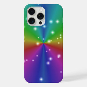 Rainbow with Stars iPhone 15 Pro Max Case