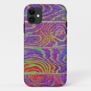 Rainbow Wood Flooring iPhone 11 Case