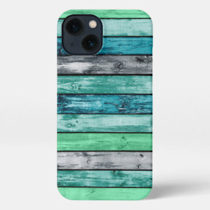 Rainbow Woodwork iPhone 13 Slim Fit Case, Glossy iPhone 13 Case