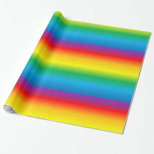 rainbow wrapping paper