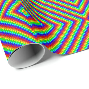 Rainbow X - Wrapping Paper