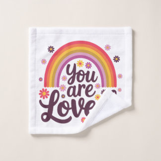  Rainbow You Loved Wash Cloth